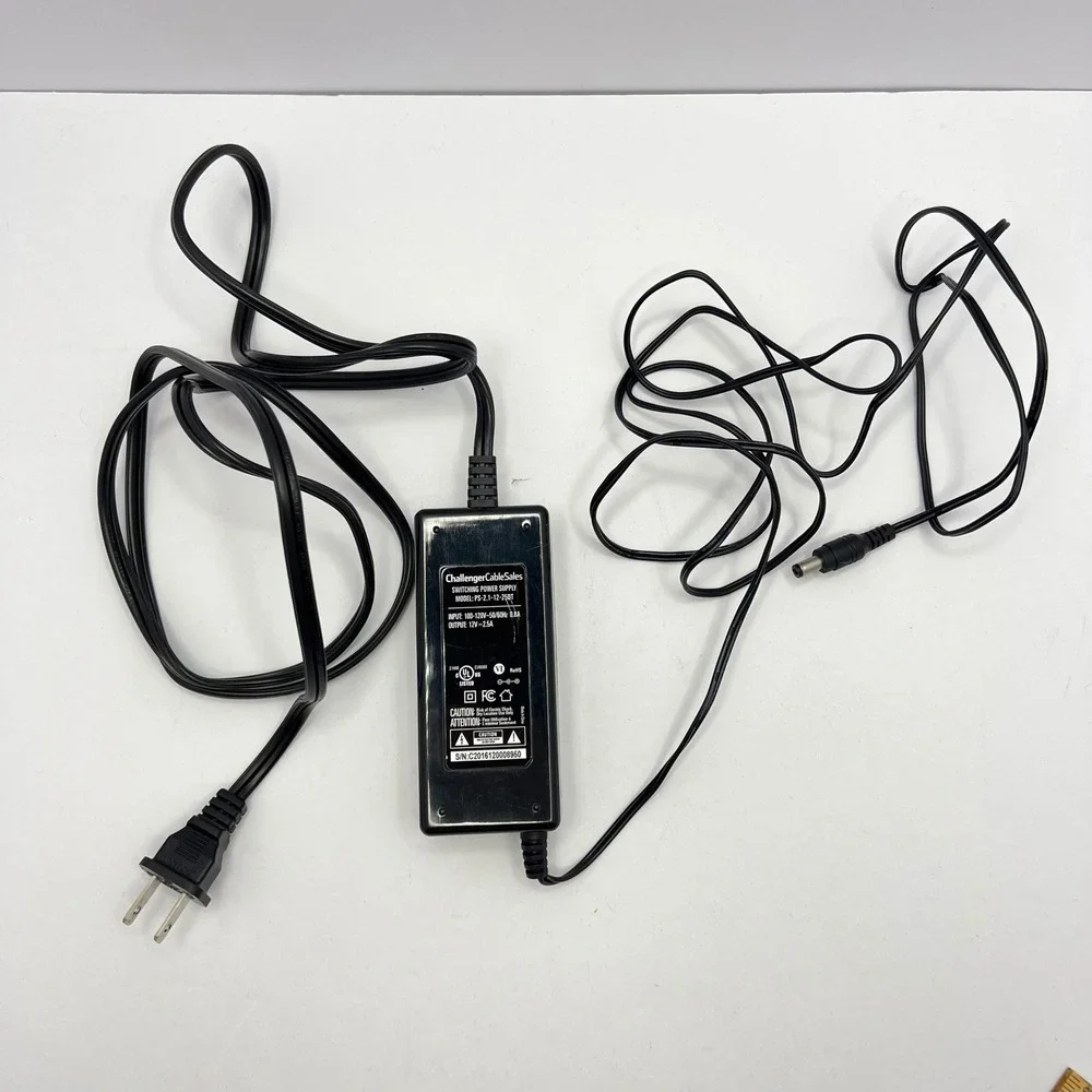 ChallengerCableSales AC Adapter Power Supply 12V 2.5A Netgear Router Charger